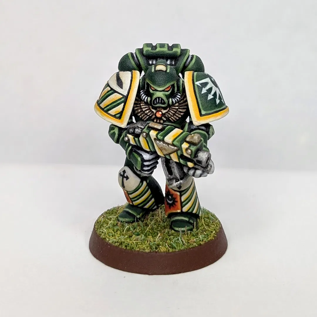 Hi, Im OldGrumpyWolf and I have an unhealthy addiction to painting Grim Bright minis! lol
