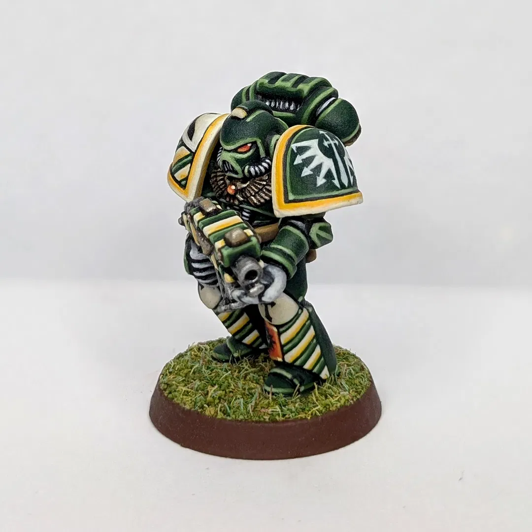 Hi, Im OldGrumpyWolf and I have an unhealthy addiction to painting Grim Bright minis! lol