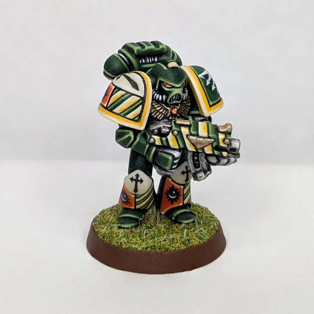 Hi, Im OldGrumpyWolf and I have an unhealthy addiction to painting Grim Bright minis! lol