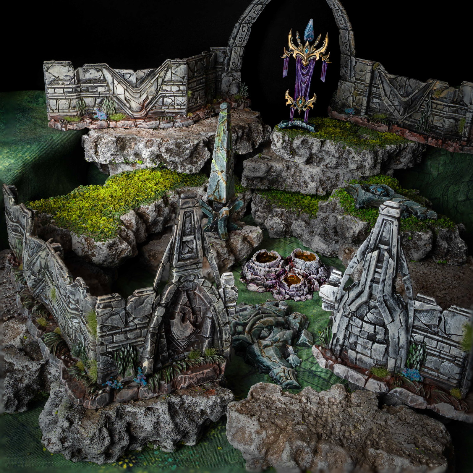 Starcraft Lost Temple Terrain image 2