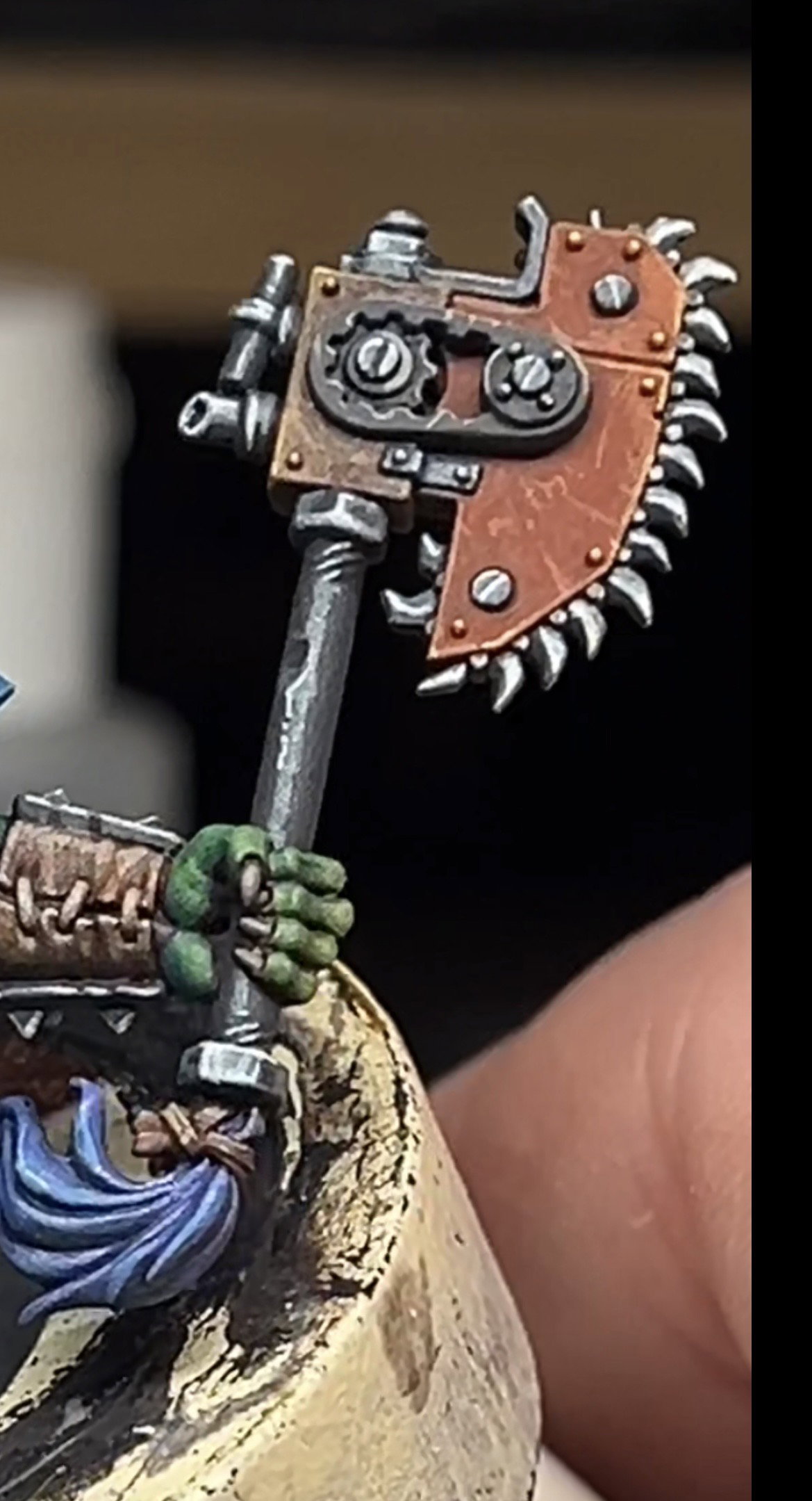Ork Nob Biker WIP
