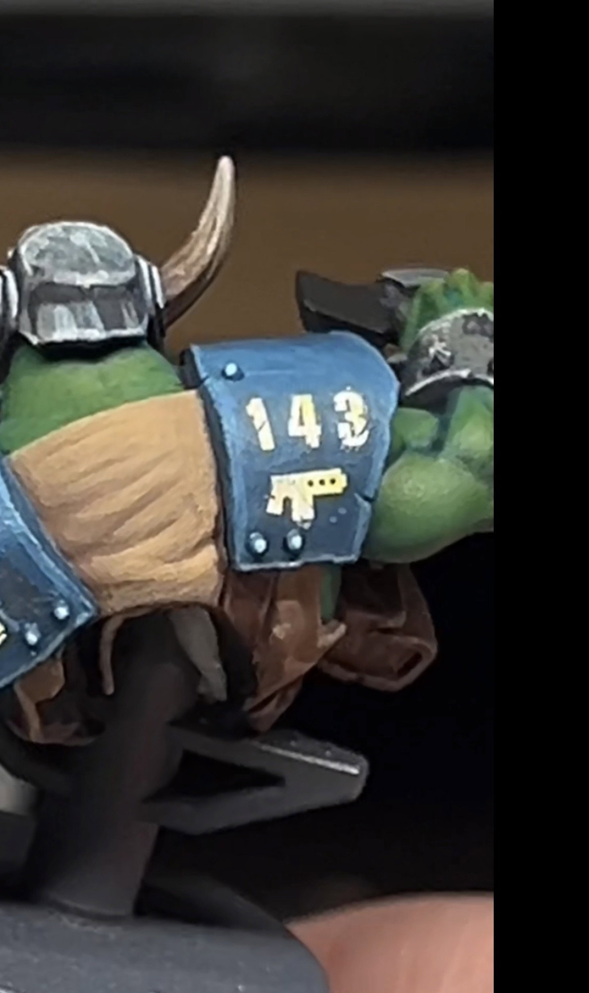 Ork Nob Biker WIP