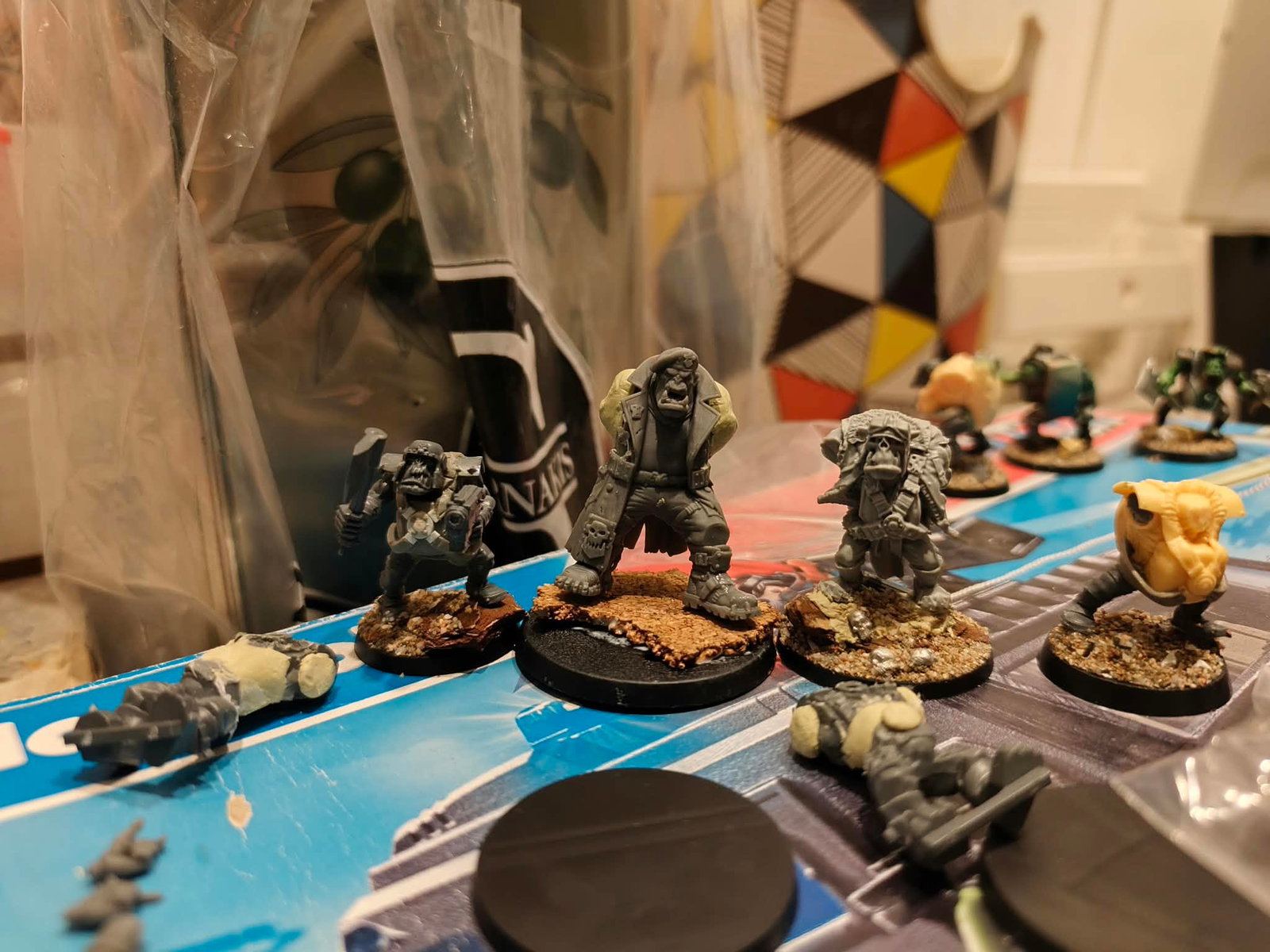 The boyz are rilling up and are ready for an undercoat.