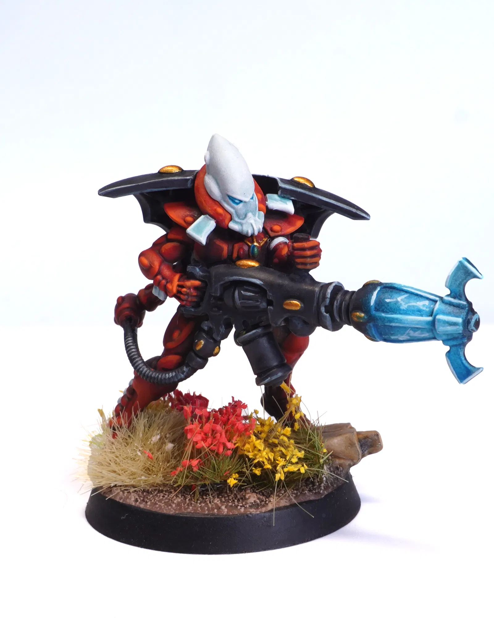 Aeldari Warp Spider - Painting Every Aledari Aspect with a sponge image 1