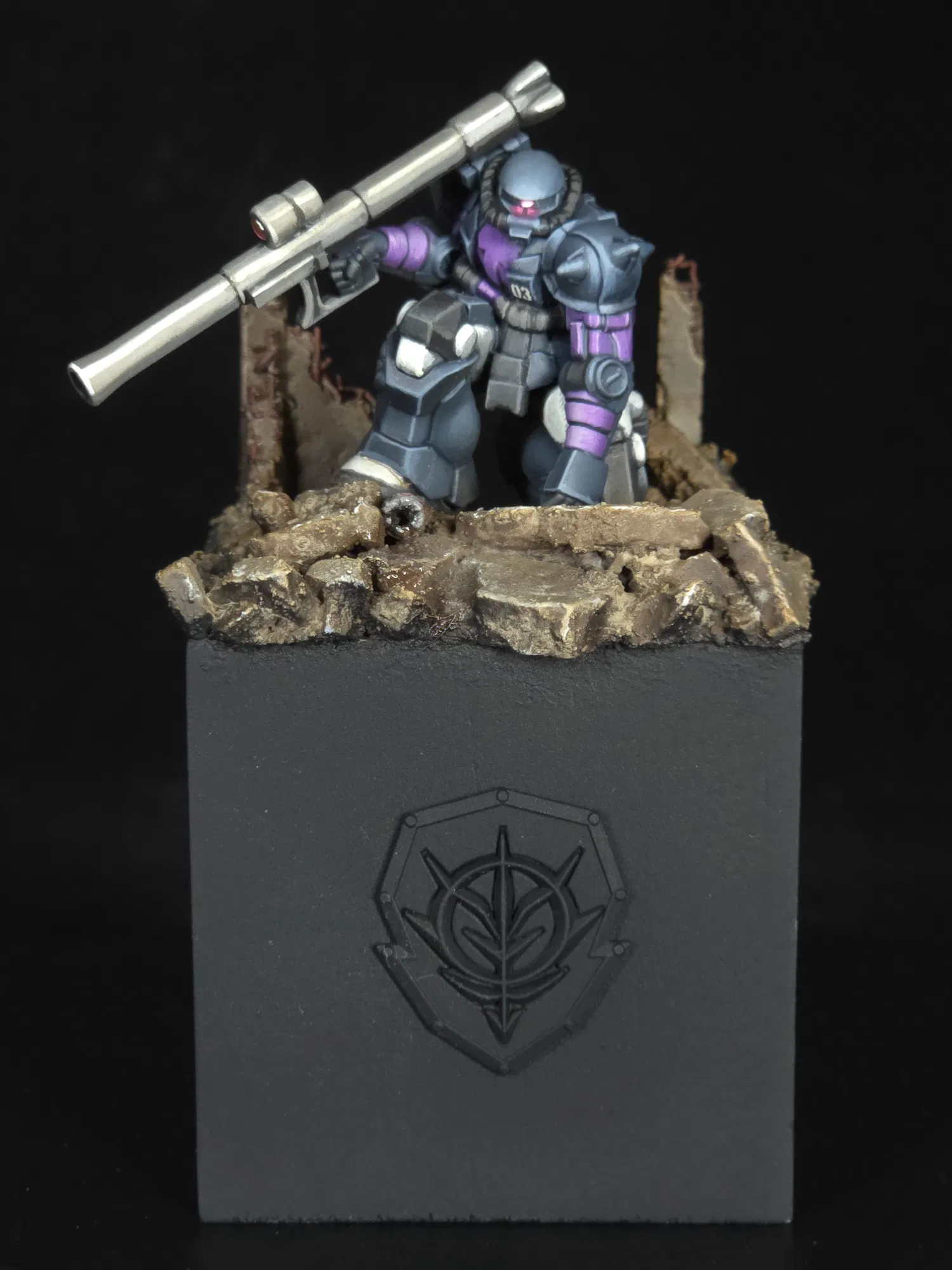 Black Tri-Stars Zaku II - Gundam Assemble Launch Showcase image 1