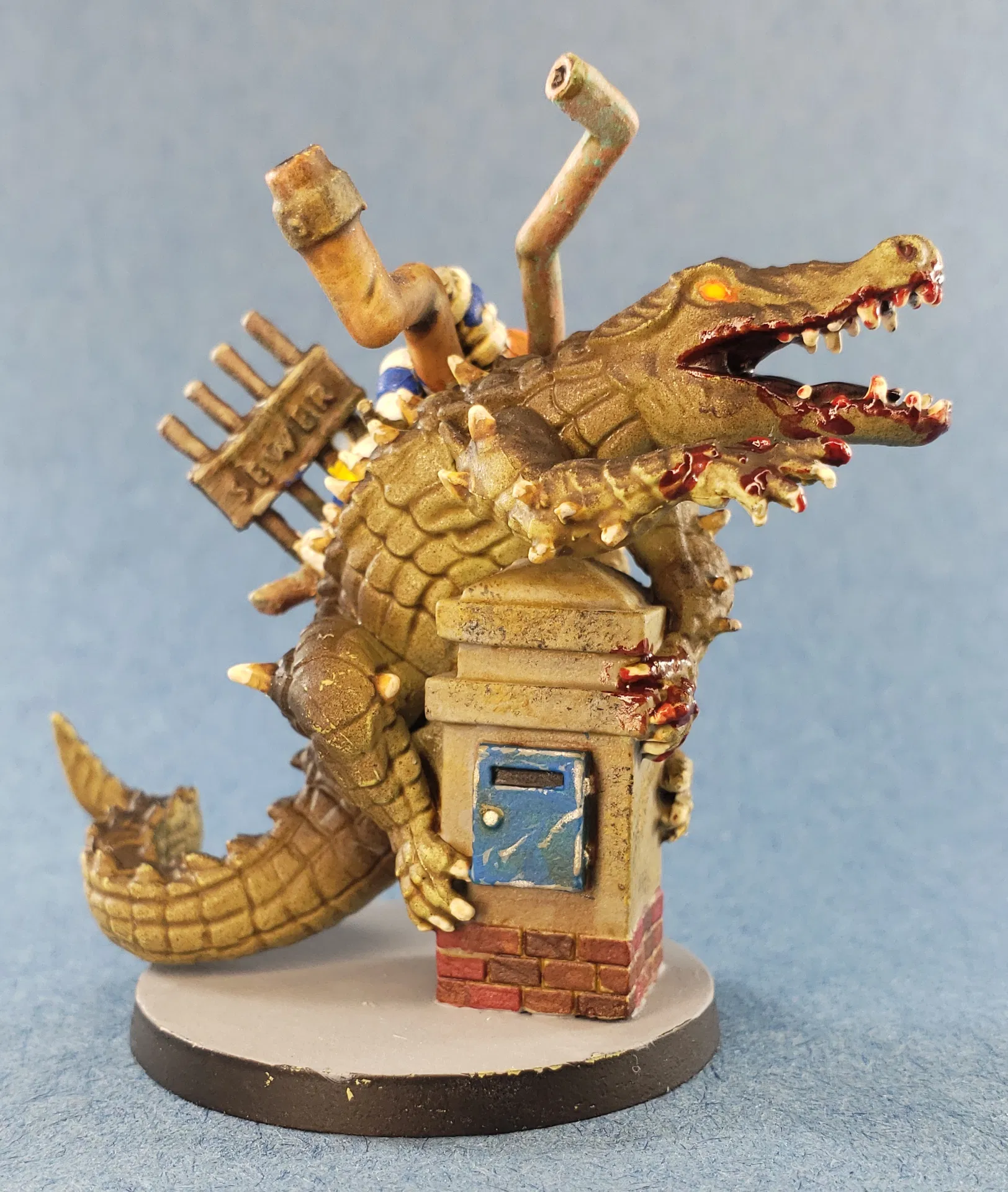 Zombicide Abominations: Sewer Crocodile image 1