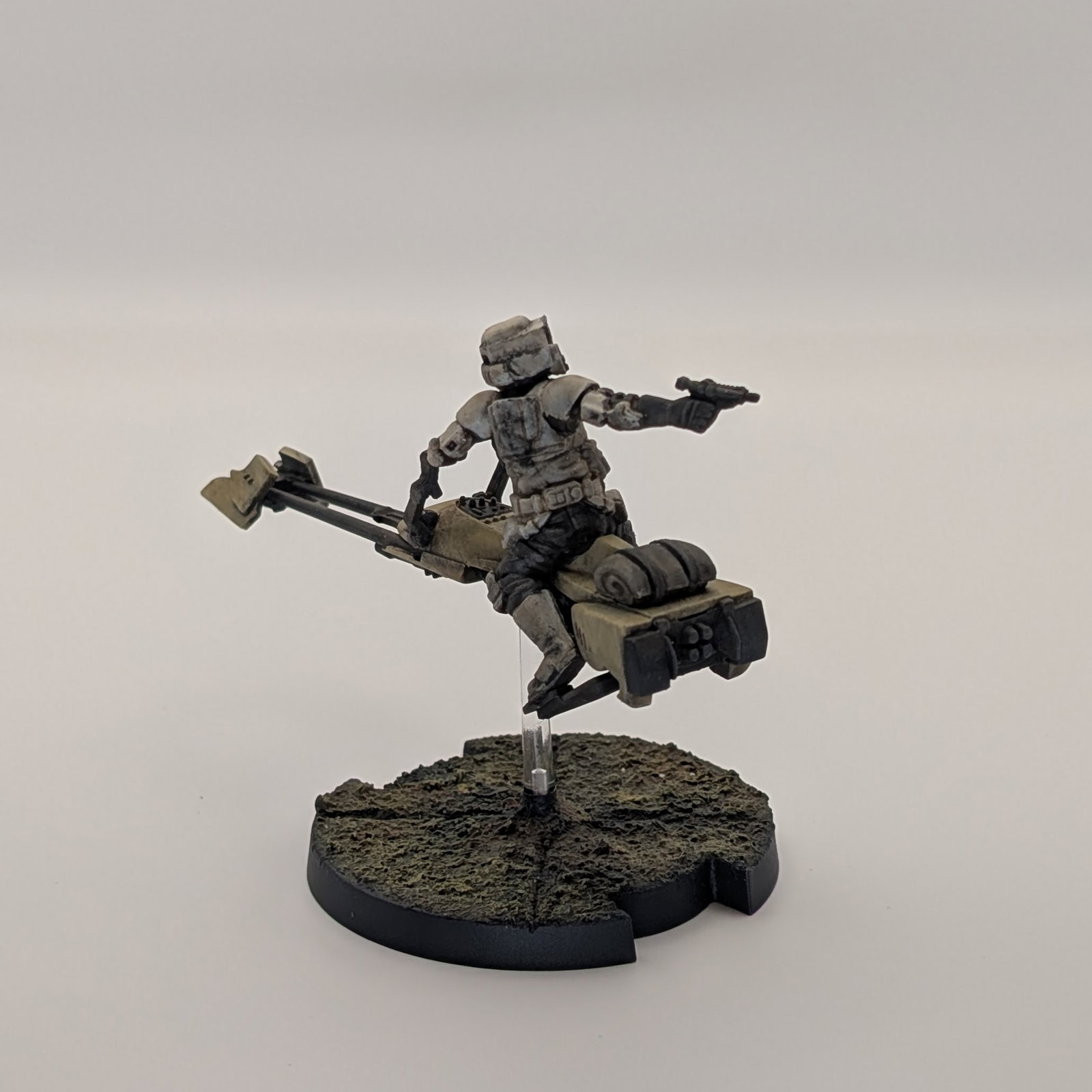 74-Z Speeder Bike -- TREE!!! image 2