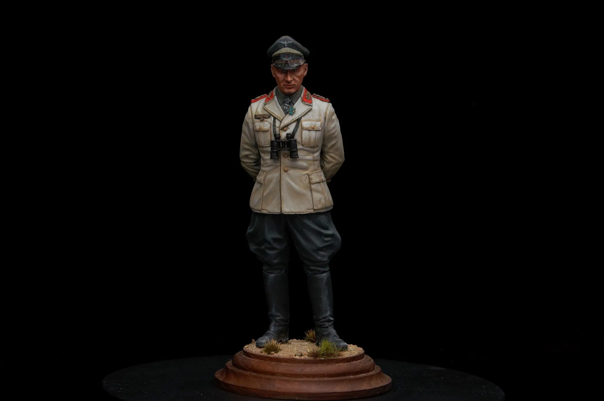 1/16 SCALE Feldmarschall ROMMEL (GERMAN AFRICA CORPS) image 1