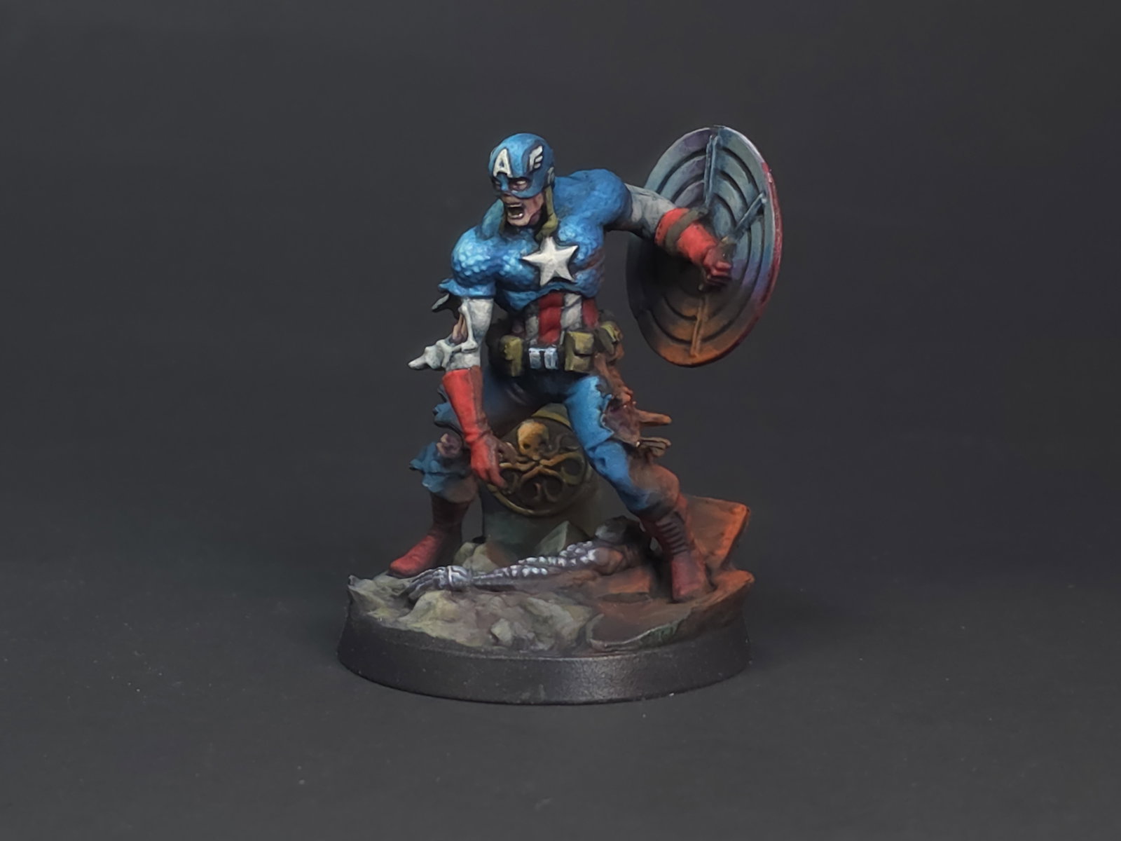 Captain america, zombie image 2