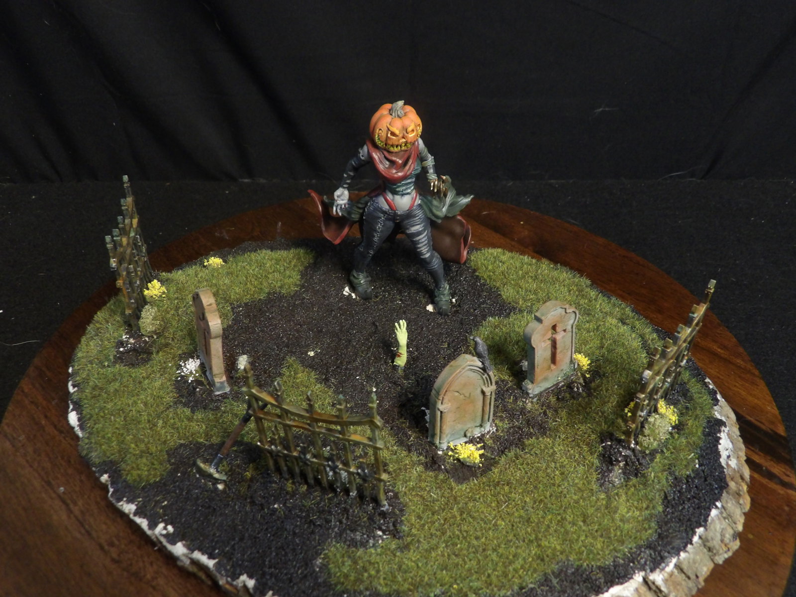 Pumpkinhead Cemetery Diorama image 6