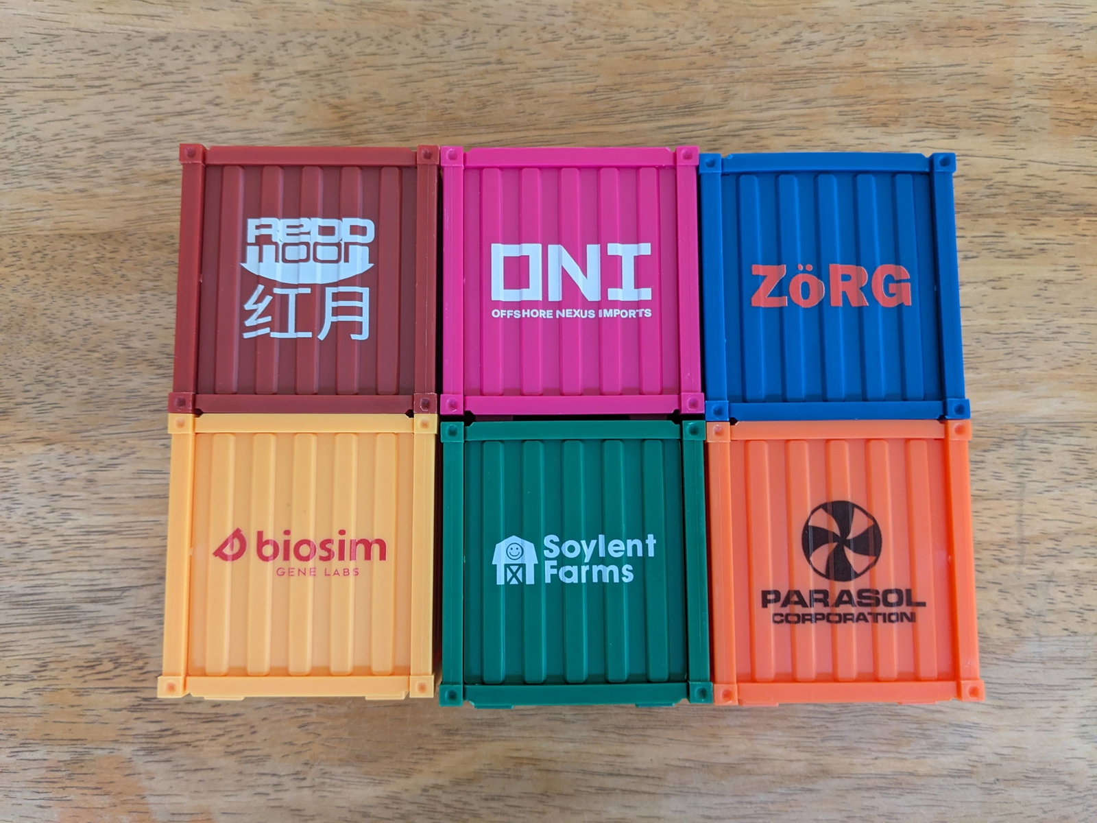 Cyberpunk Cargo Containers image 2