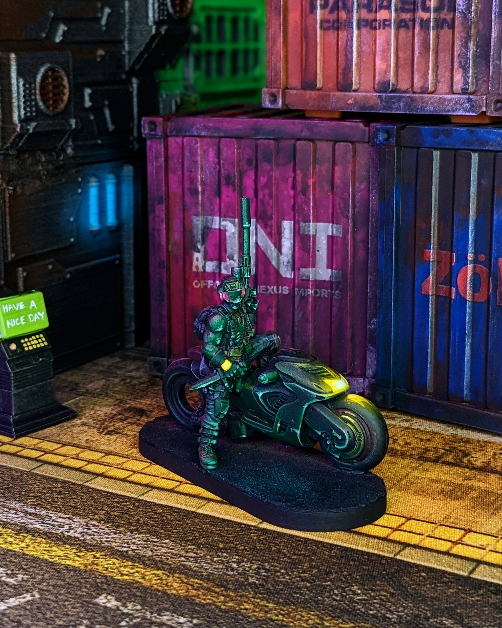 Cyberpunk Cargo Containers image 3