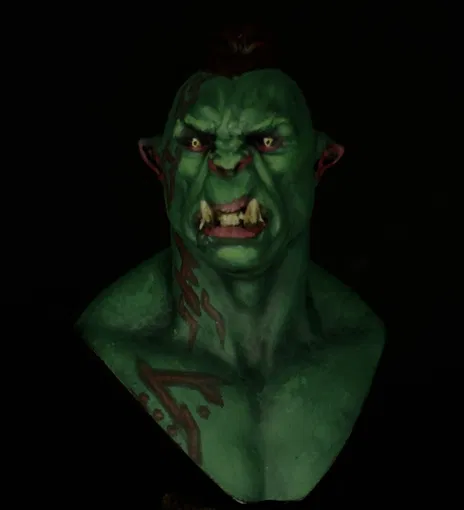 Academic Orc Bust 2.0