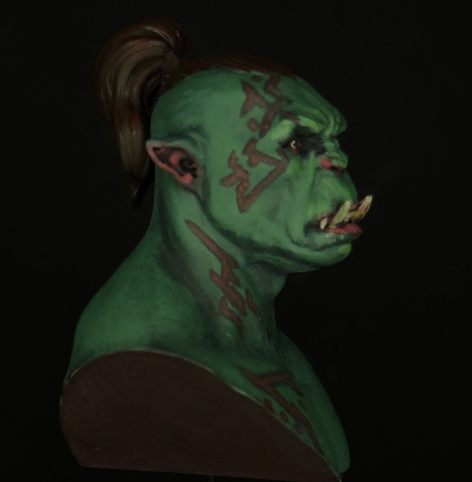Academic Orc Bust 2.0 image 2