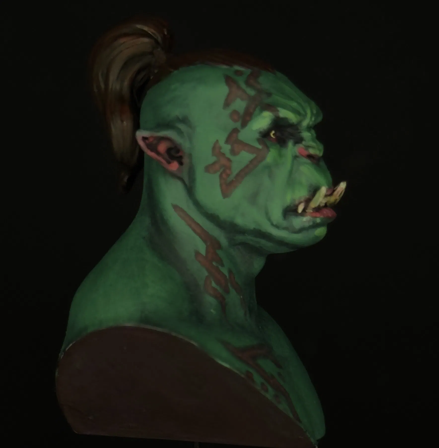 Academic Orc Bust 2.0 image 2