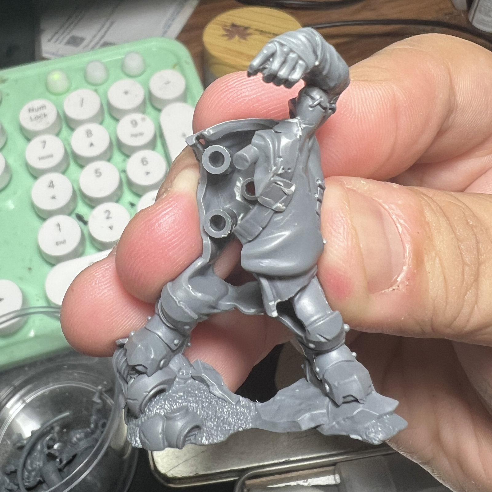 Kitbashing Process for Orkenstein’s Monster