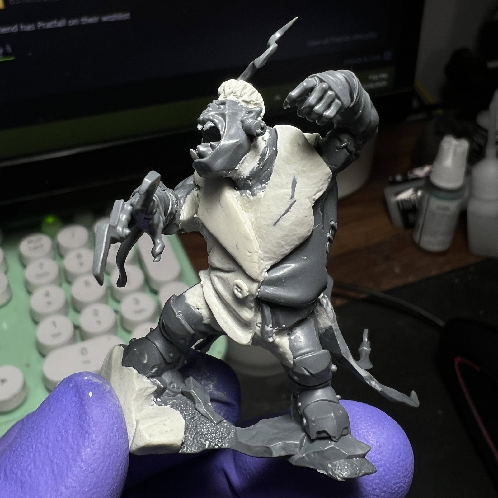 Kitbashing Process for Orkenstein’s Monster