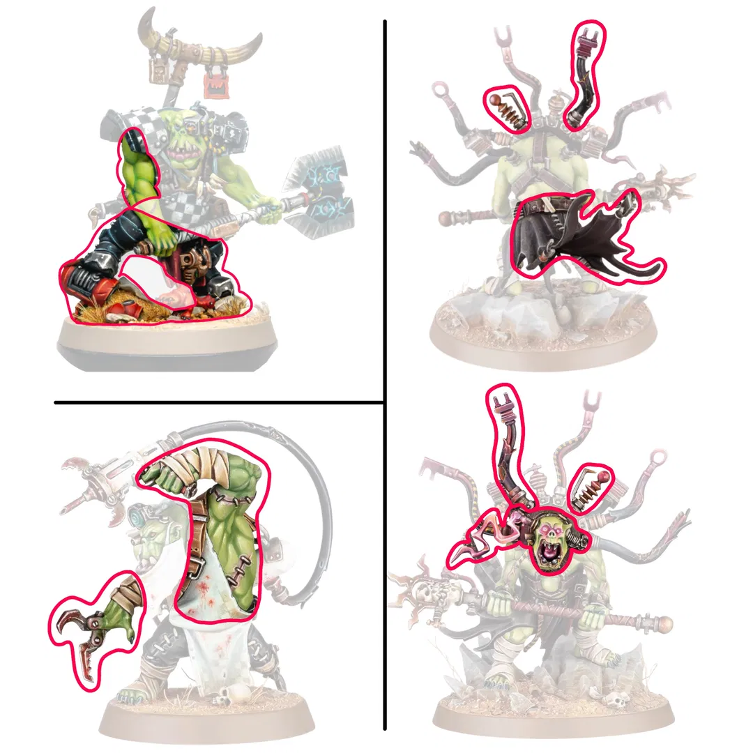 Kitbashing Process for Orkenstein’s Monster